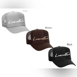 Lucrative Signature Trucker Hats